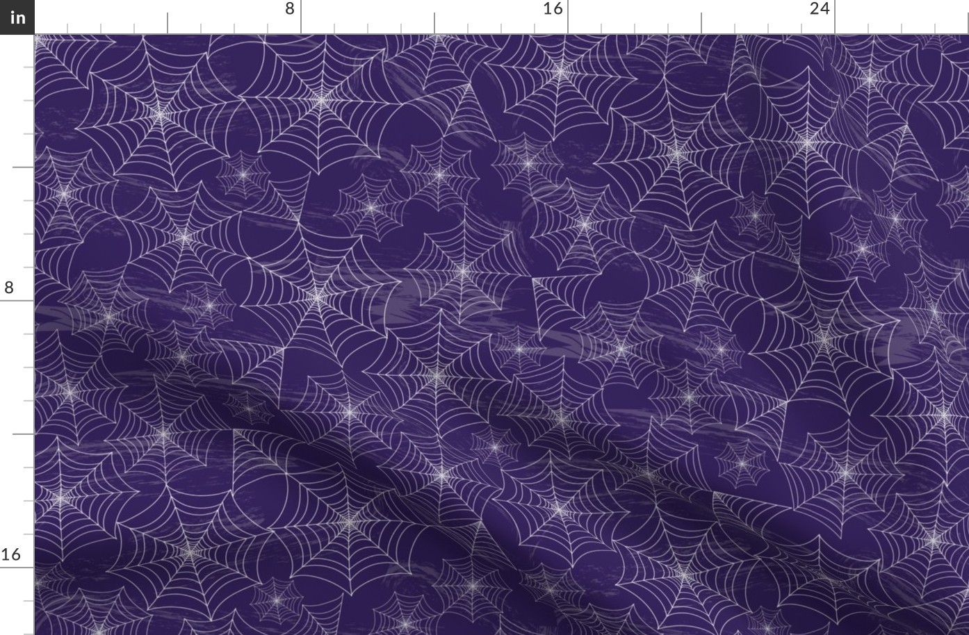 Spiderwebs Everywhere-Purple