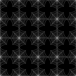 Spiderweb Tile - Black