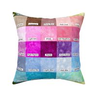 Fat Quarter Maidenhair Sunprints Collection Color Sampler