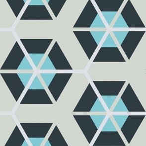 Hexagon Illusion Tile