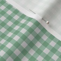 Gingham Plaid Check - Apple Green 