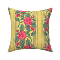  Grand millennial French Riviera rose ticking 