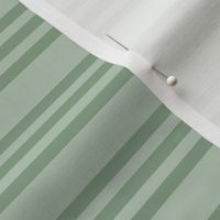 Bandy Stripe dark: Light Forest Green Horizontal Stripes