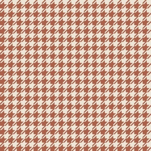 Houndstooth Autumn Amaro Panna Cotta Medium