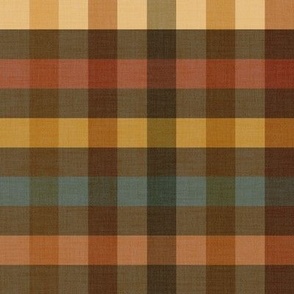 Espresso Fall Checkered Plaid