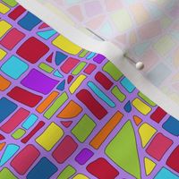 Map Mosaic Brights Small