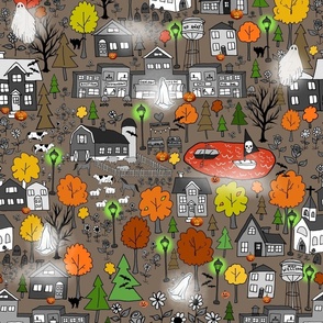 Halloween Town (large scale) 