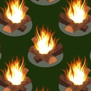 Campfires on Pine Green