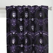 Monster Mash / Grim Reaper & Vampire / Mystique / Art Deco / Gothic / Dark Moody / Skulls Blood / Halloween / Large