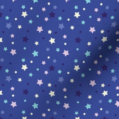 Blue Stars Unicorn Coordinates (small scale)