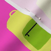 Multicolor Backpacks on Barbie Pink_3x