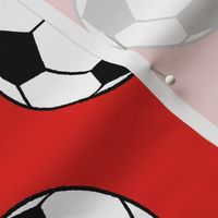 Soccer Balls - Red - Small