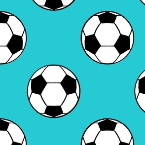 Soccer Ball - Aqua