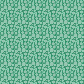 Monster Skin Polka Dot -teal - 3”