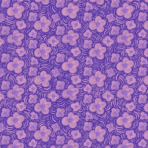 Pastel purple veronica flowers