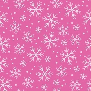 Snowflakes Pink