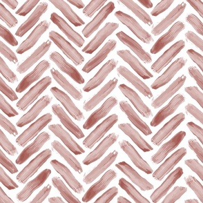 (M) Redwood brushstroke herringbone chevron regular