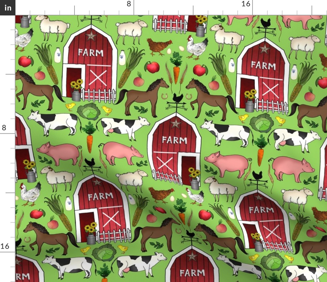 Red Barn Farm (Grass Green) 