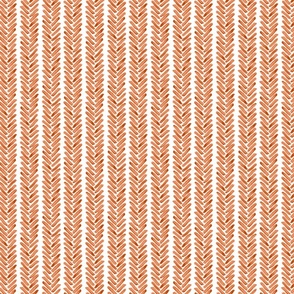 (S) Mahogany brushstroke herringbone chevron with gap line 