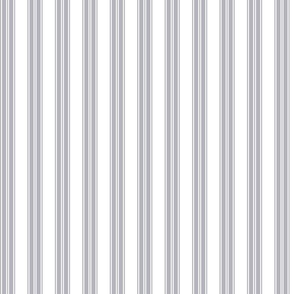 Stripe Gray on fabric ground