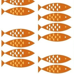 Newlyn Fish - Orange