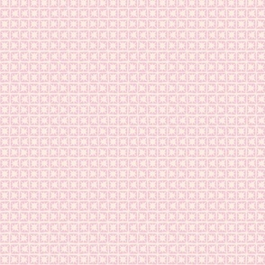 Breezy Starburst Block Print Pink