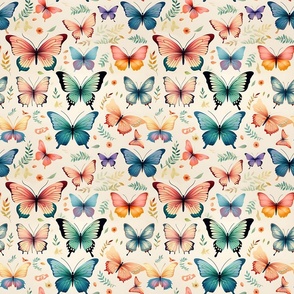 Colorful Butterflies 