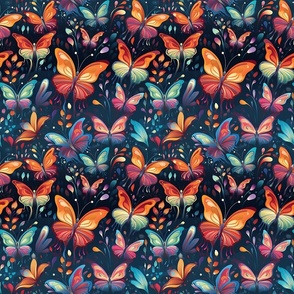 Rainbow Butterflies 