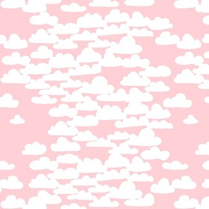 Sleeping on clouds pink