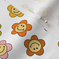 smiley face flowers