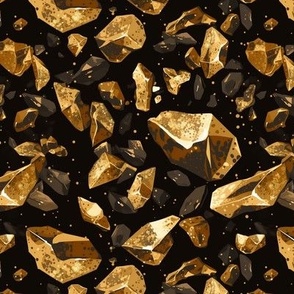 Gold Nuggets | Natural Element Inspired Design
