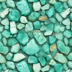 Turquoise Nuggets | Blue green Mineral