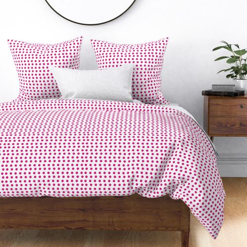 Hot Pink Polka Dots