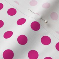 Hot Pink Polka Dots