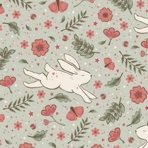 Bunny Trail | Winterberry and Pine