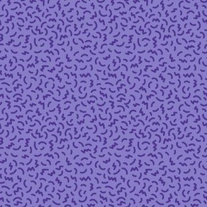 90s Halloween Purple Coordinate (Medium Scale)