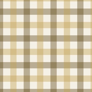 Brown Gingham alternating light and dark