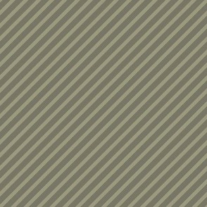 Diagonal Stripes Olive Green