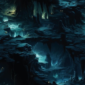 Ethereal Cave Luminescence