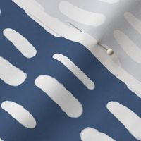 Simple Blue And White Line Pattern