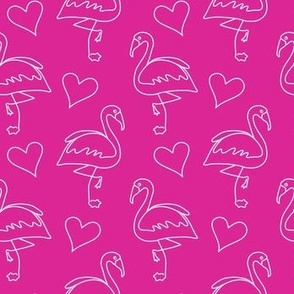 Flamingo Blender on Bright Pink: Small
