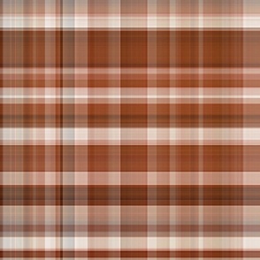 Traditional Gingham Check Pattern Rustic Country Style Brown Grey