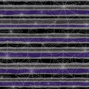 Spiderweb Stripe-Purple