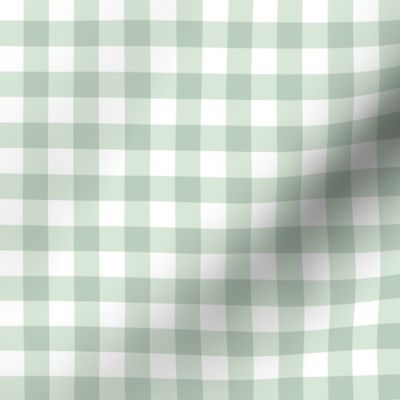 1/2" Soft Green Gingham Check – Hello Lula Floral coordinate