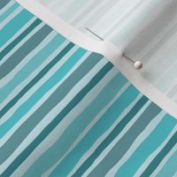 Shades of Aqua Stripes