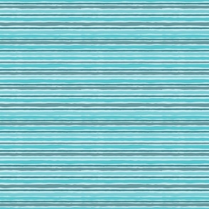 Shades of Aqua Stripes