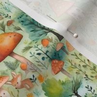 Mushroom Fairyland - Small Print
