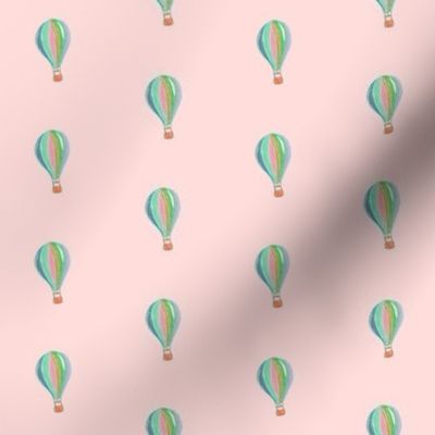 Hot Air Balloon in Soft Pink - (XS)