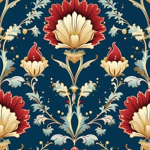 Oriental Floral IV