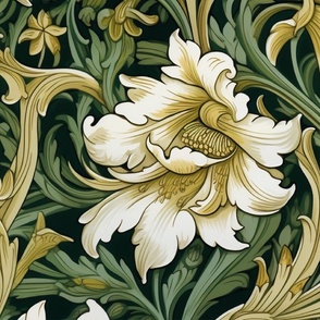Morris's Baroque Blooms